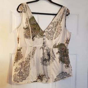 Lightweight Sleeveless Babydoll Top
